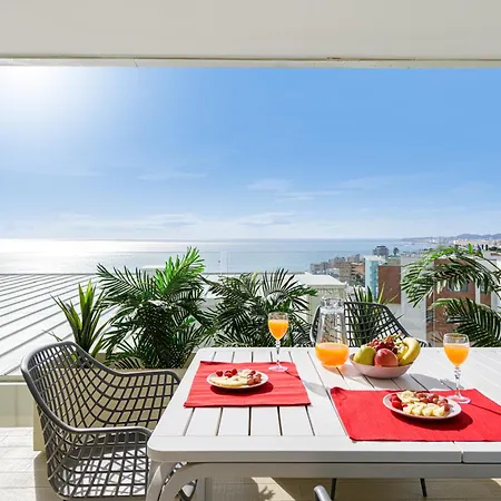 Wintowinrentals Exclusive Sea View With Terrace, Pool And Parking * Fuengirola