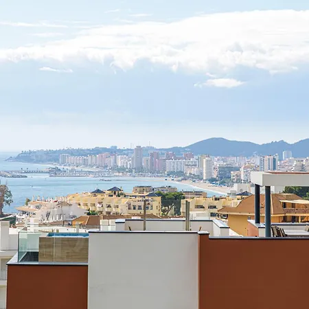 Wintowinrentals Exclusive Sea View With Terrace, Pool And Parking Fuengirola