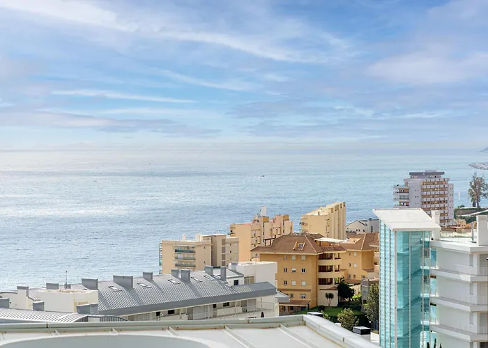 アパート Wintowinrentals Exclusive Sea View With Terrace, Pool And Parking フエンヒロラ