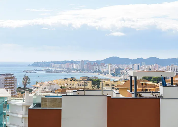 Wintowinrentals Exclusive Sea View With Terrace, Pool And Parking Fuengirola